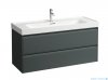 Laufen MEDA szafka pod umywalkę 118x44cm Traffic Grey H4216320112661